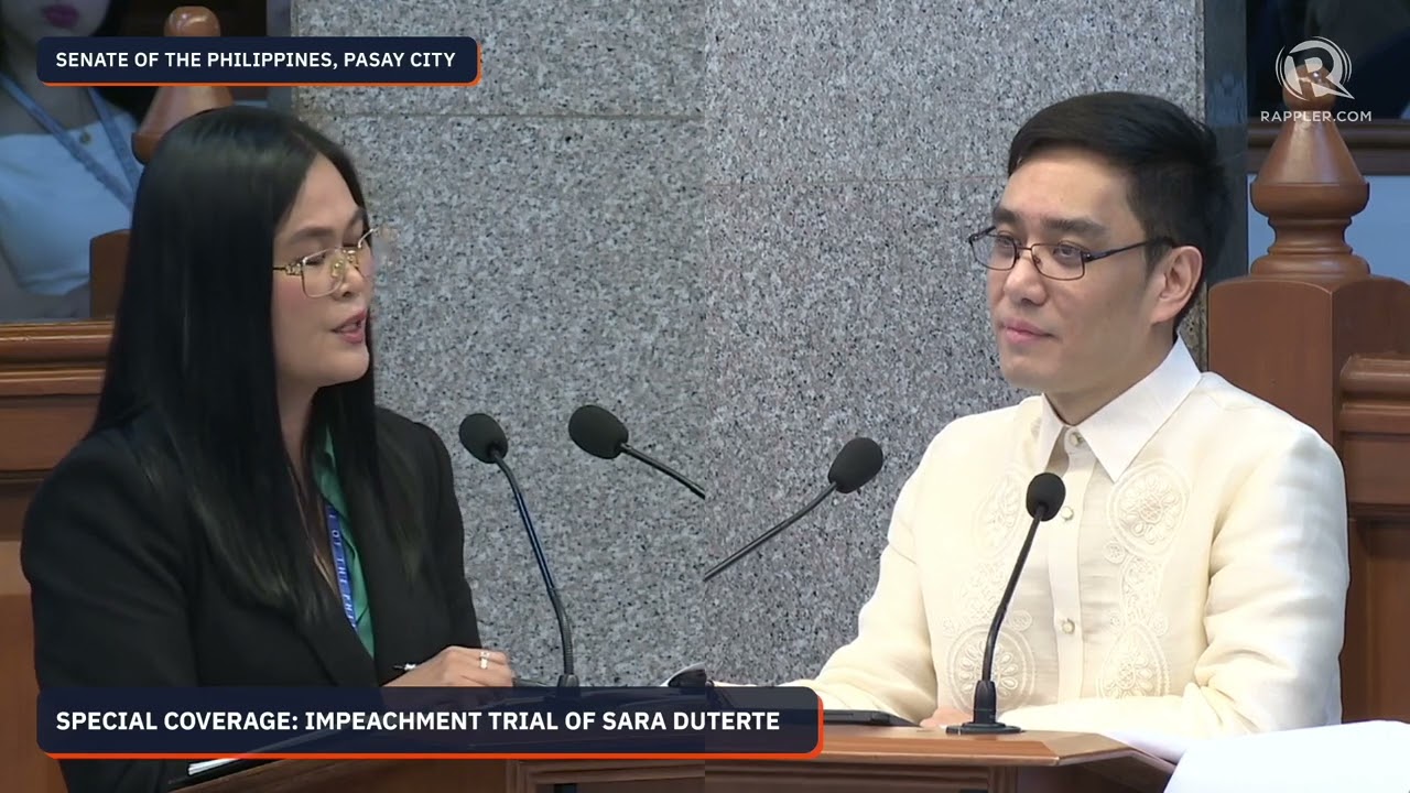 Tolosa, Sison clash after prosecution cuts off Poa's answer