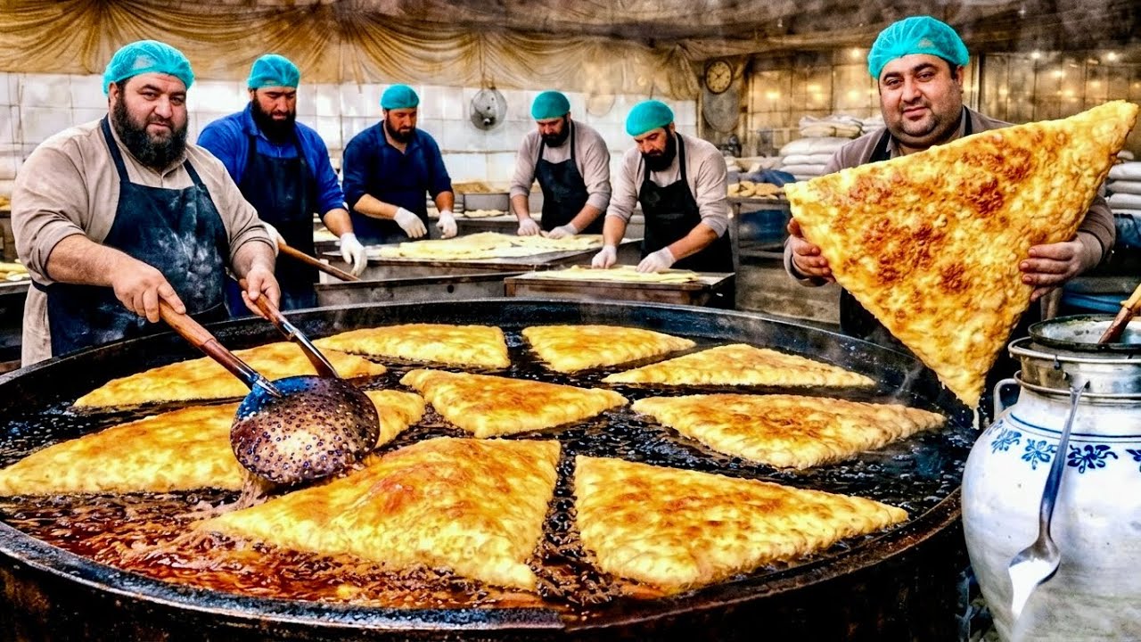 Cooking 500kg of Potatoes Every Day – Shir Agha’s Bolani Feeds Thousands