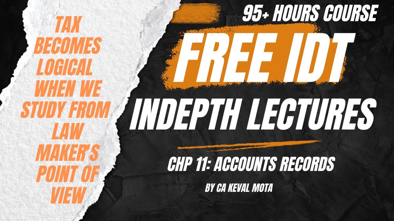 Lec 11: Accounts and Records