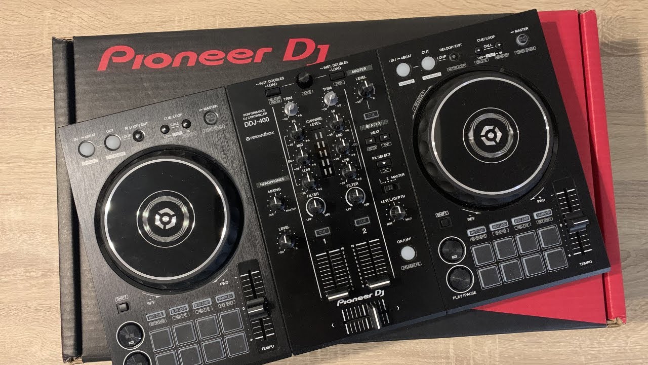Présentation contrôleur DJ Pioneer DDJ-400