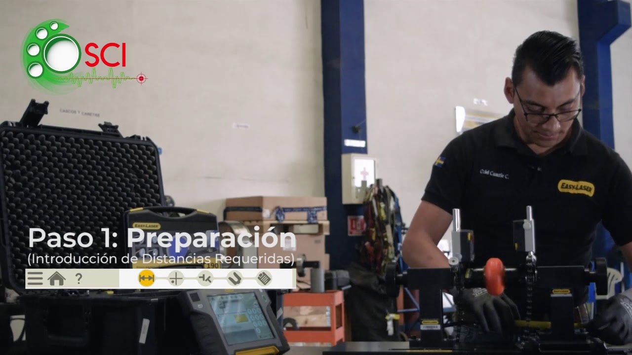 Tutorial de uso Equipo XT 770 de Easy-Laser (audio en español)
