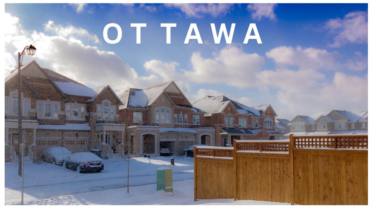 DRIVING AROUND KANATA, OTTAWA,ONTARIO
