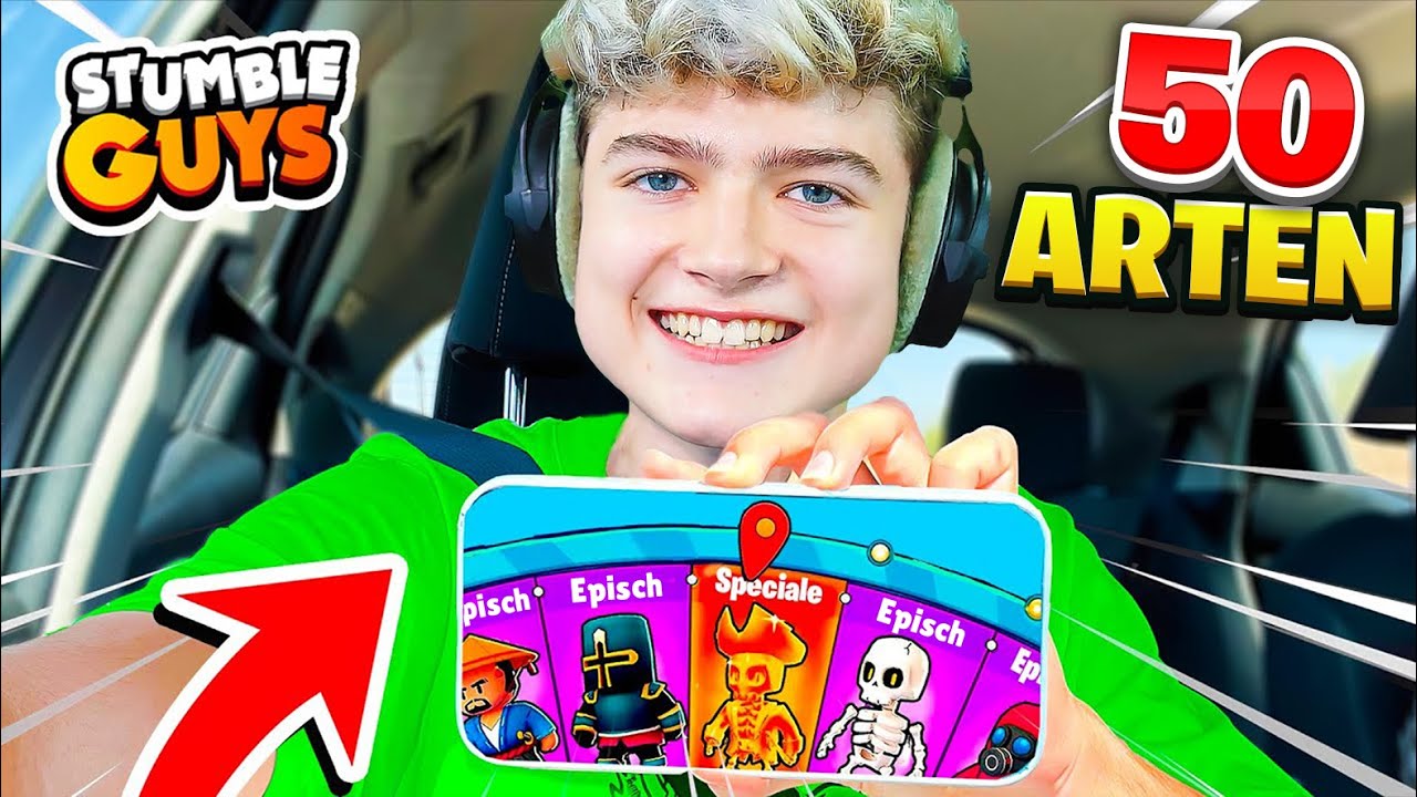 50 Arten von STUMBLE GUYS Spielern... 🤣 (XXL FOLGE)