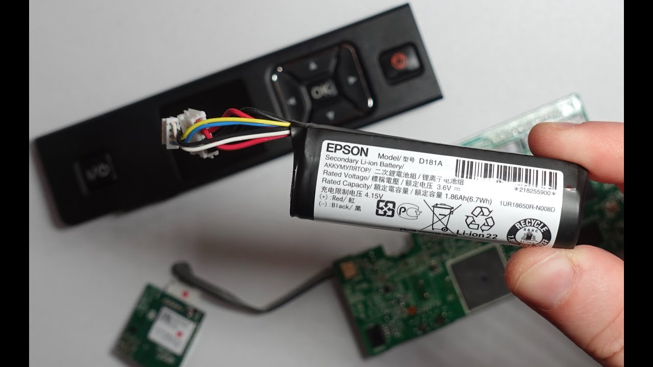 Epson WF 100 Battery