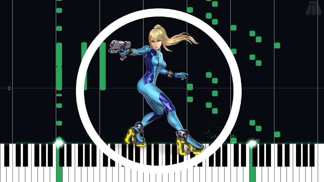 Sanctuary Fortress - Metroid Prime 2: Echoes - Intermediate Piano Tutorial