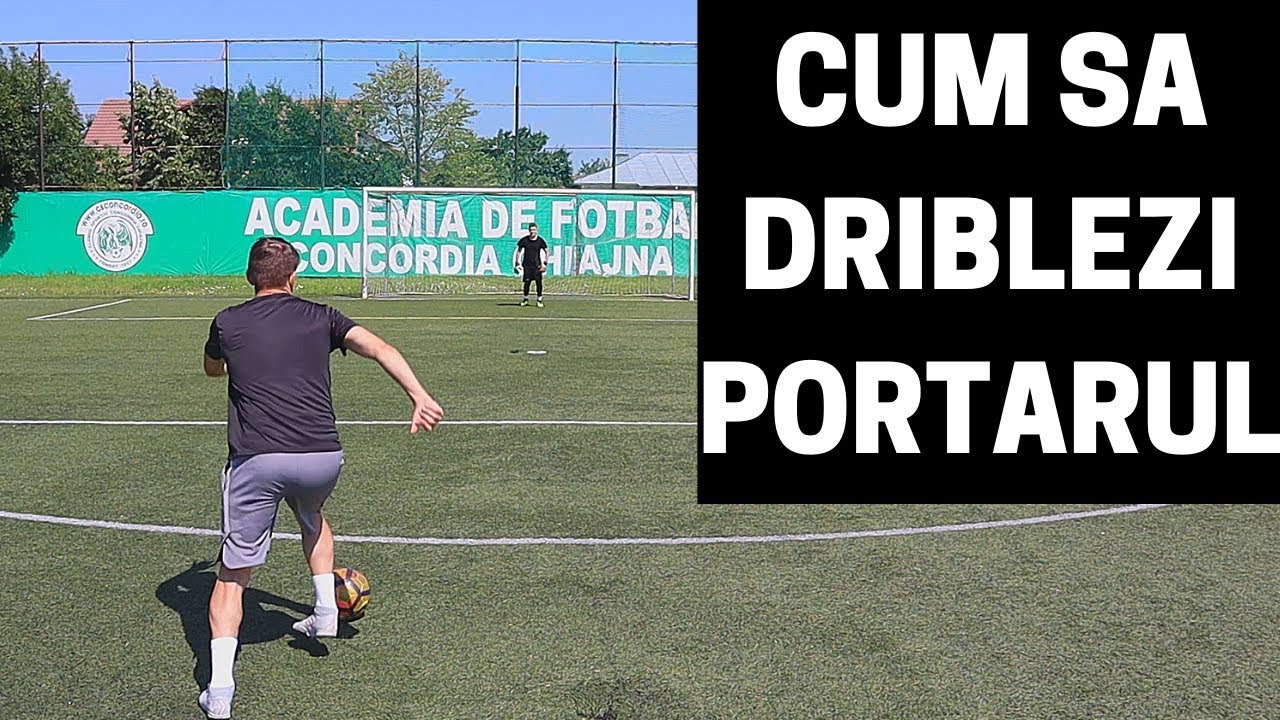 CUM SA DRIBLEZI PORTARUL | CUM SA DRIBLEZI LA FOTBAL | IMPROVED FOOTBALL