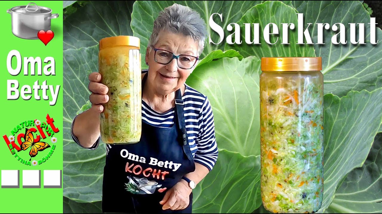 Sauerkraut für den kleinen Haushalt