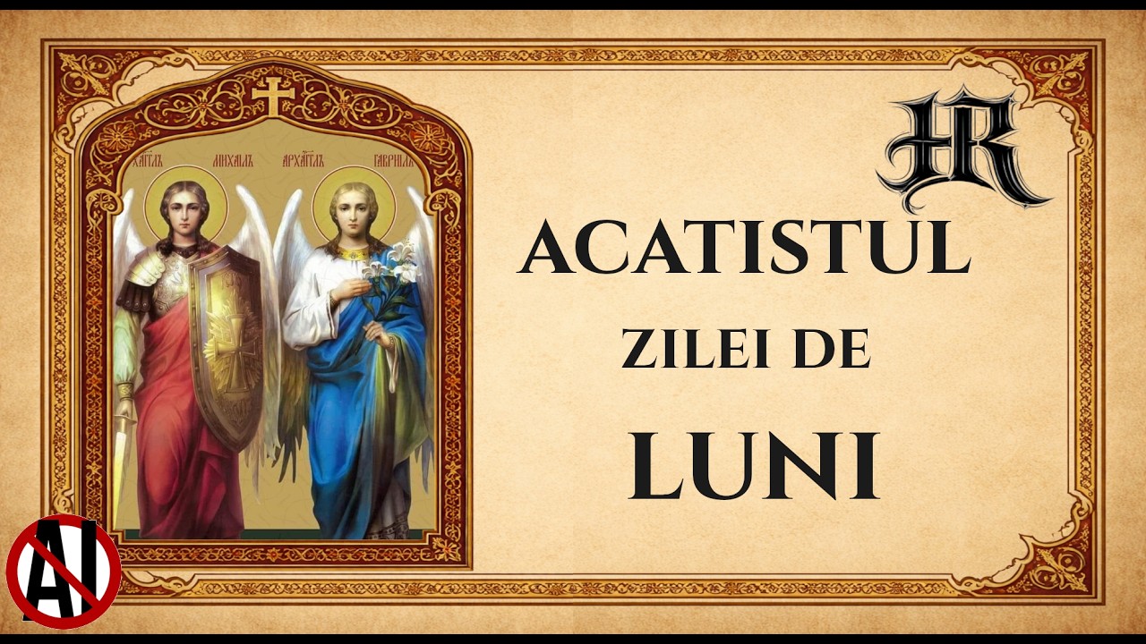 ☦️Acatistul Sfinților Arhangheli Mihail și Gavriil – Acatistul zilei de luni🕯️#NoAi