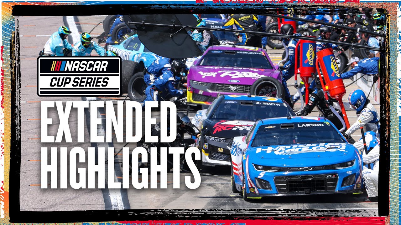 Cup Series at Kansas Speedway | NASCAR Official Extended Highlights