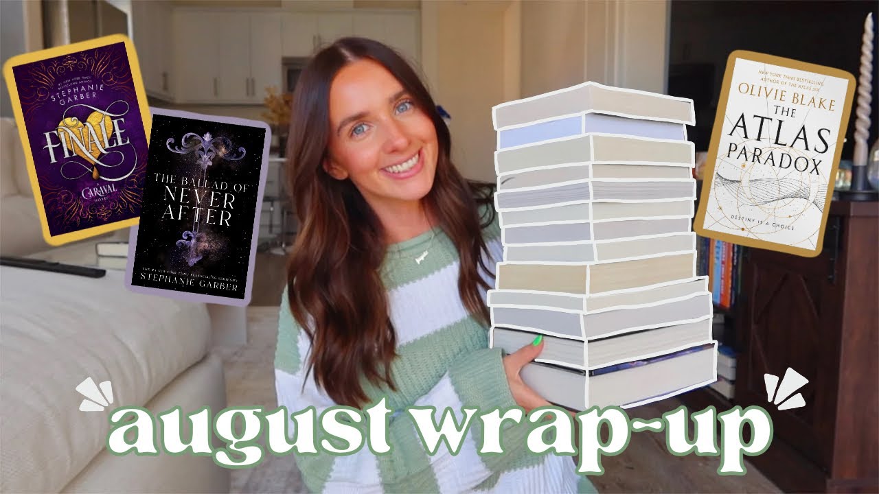 ✨august reading wrap up✨ the 12 books i read in august