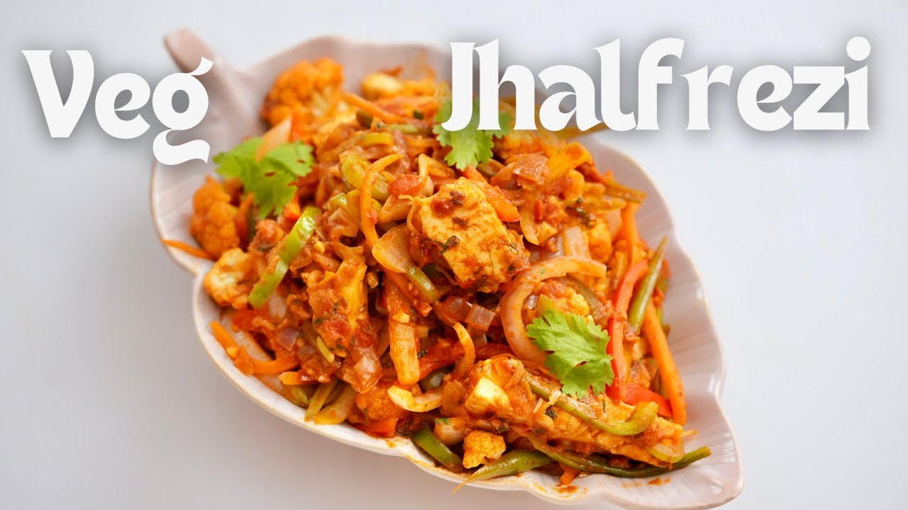 Veg Jalfrezi Recipe | Semi Dry Veg Jalfrezi Curry | Kunal Kapur Mix Veg Stir Fry Recipe