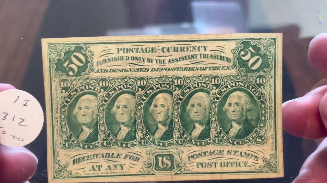 Top 10 Fractional Currency notes