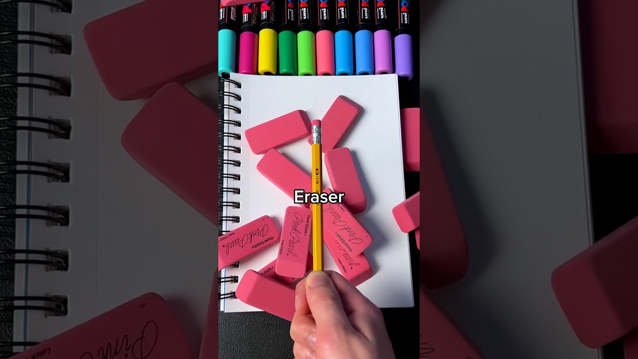 Drawing, But I Can ONLY Erase&hellip; (#shorts)