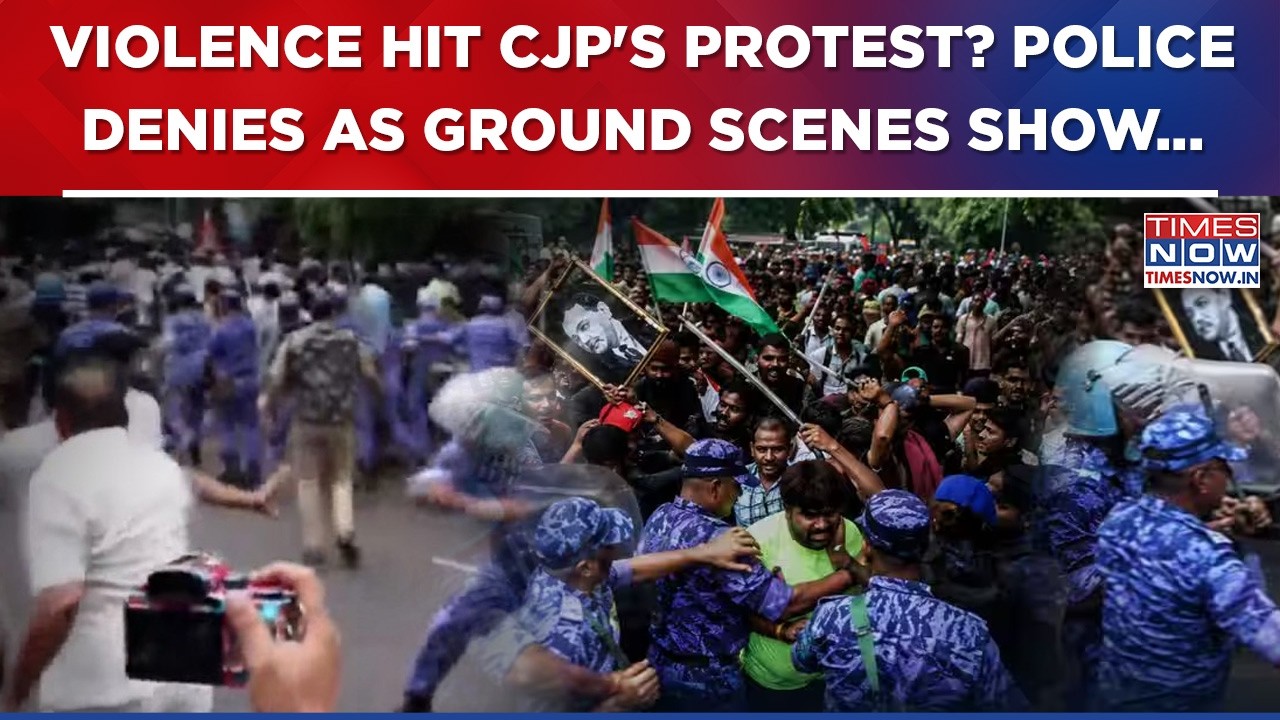 CJP's 'Sansad Chalo' March Hit By Violence? Barricades Breached, Lathi Charge | Ground Report Shows