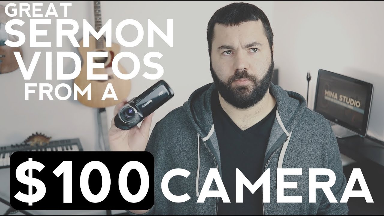 Бюджетная установка видеопроповеди [с видеокамерой за 100 долларов]