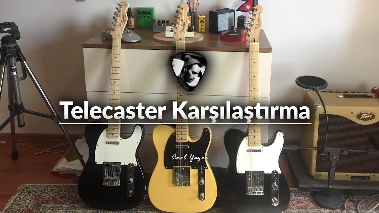 Çin Meksika Usa Telecaster Karşılaştırması (Blind Test)
