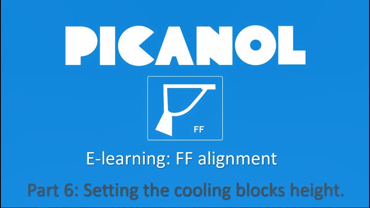 FF Alignment OptiMax-i part 6 of 6: setting the cooling blocks height.