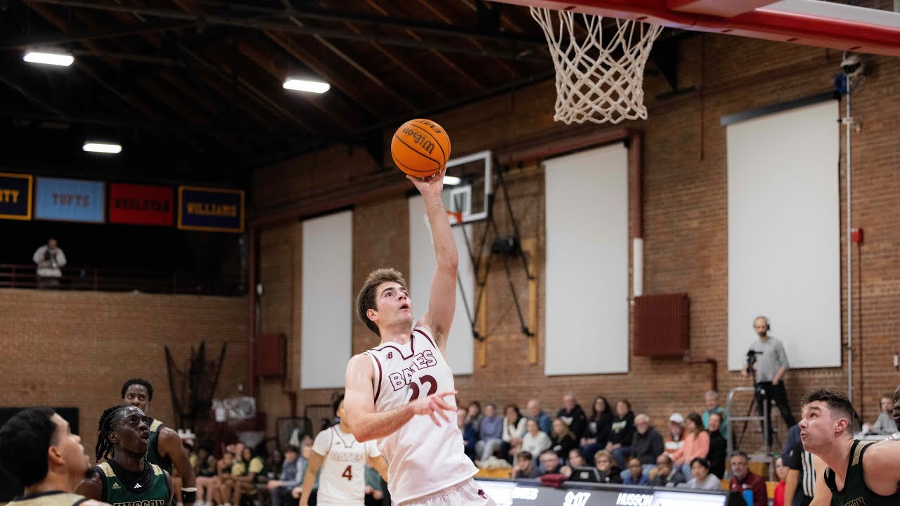 2025 Bates Men's Basketball vs. Husson Highlights