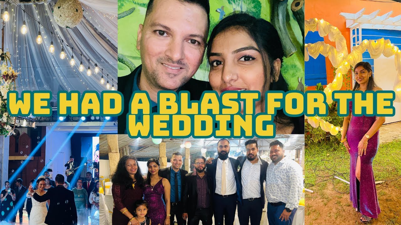 WE HAD A BLAST FOR THE WEDDING