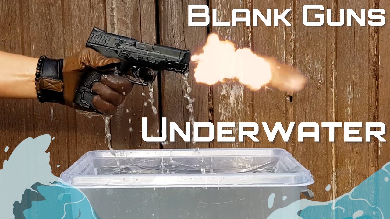 Do Blank Guns work Underwater? Schreckschuss unter Wasser?