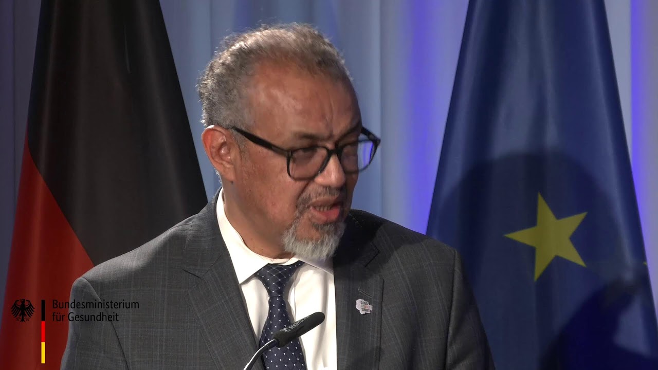 LIVE from Berlin: Global Health in Transition 2025 with WHO Director-General Dr Tedros