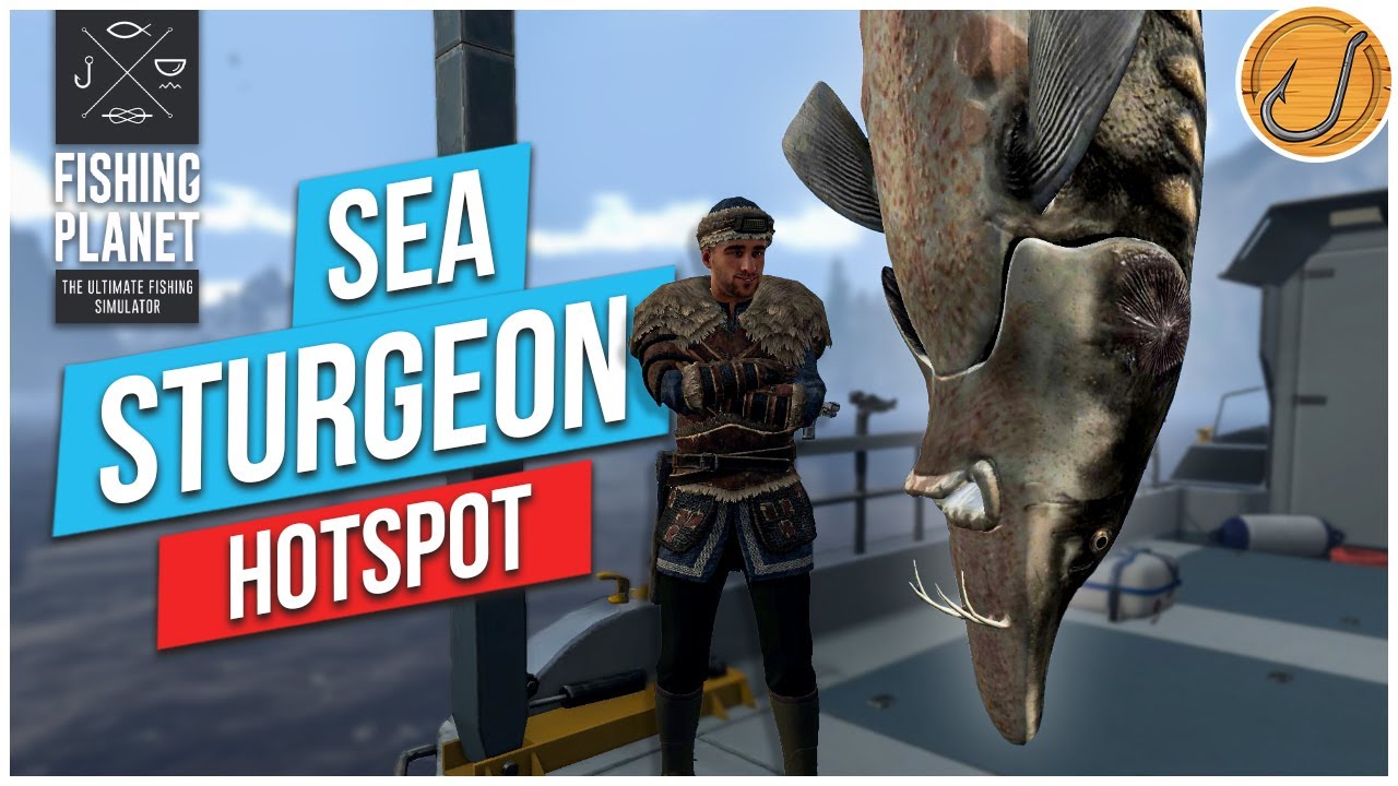 Моё любимое место обитания европейского морского осетра! | Fishing Planet (Фьорд Скарланд, Норвегия)