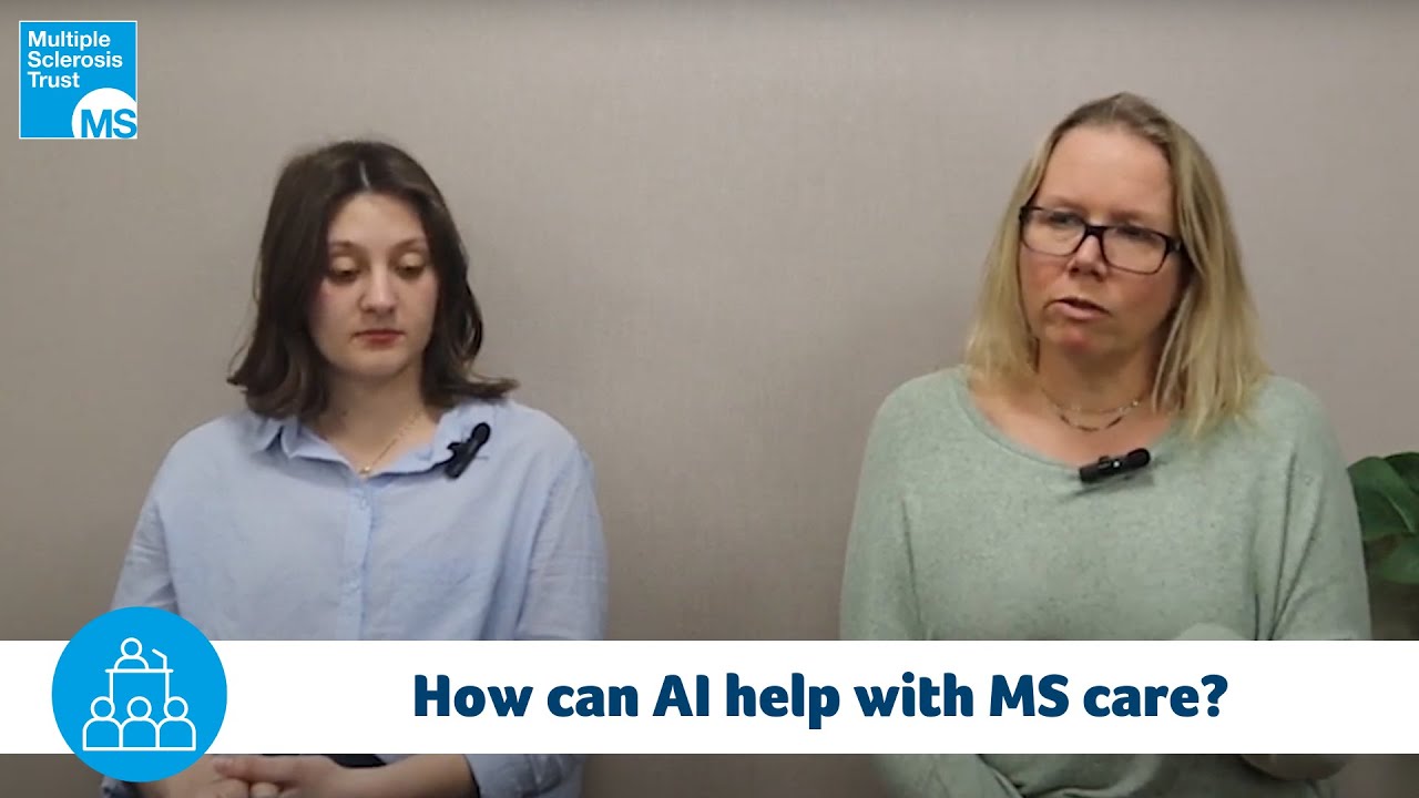 How can AI help with MS care?