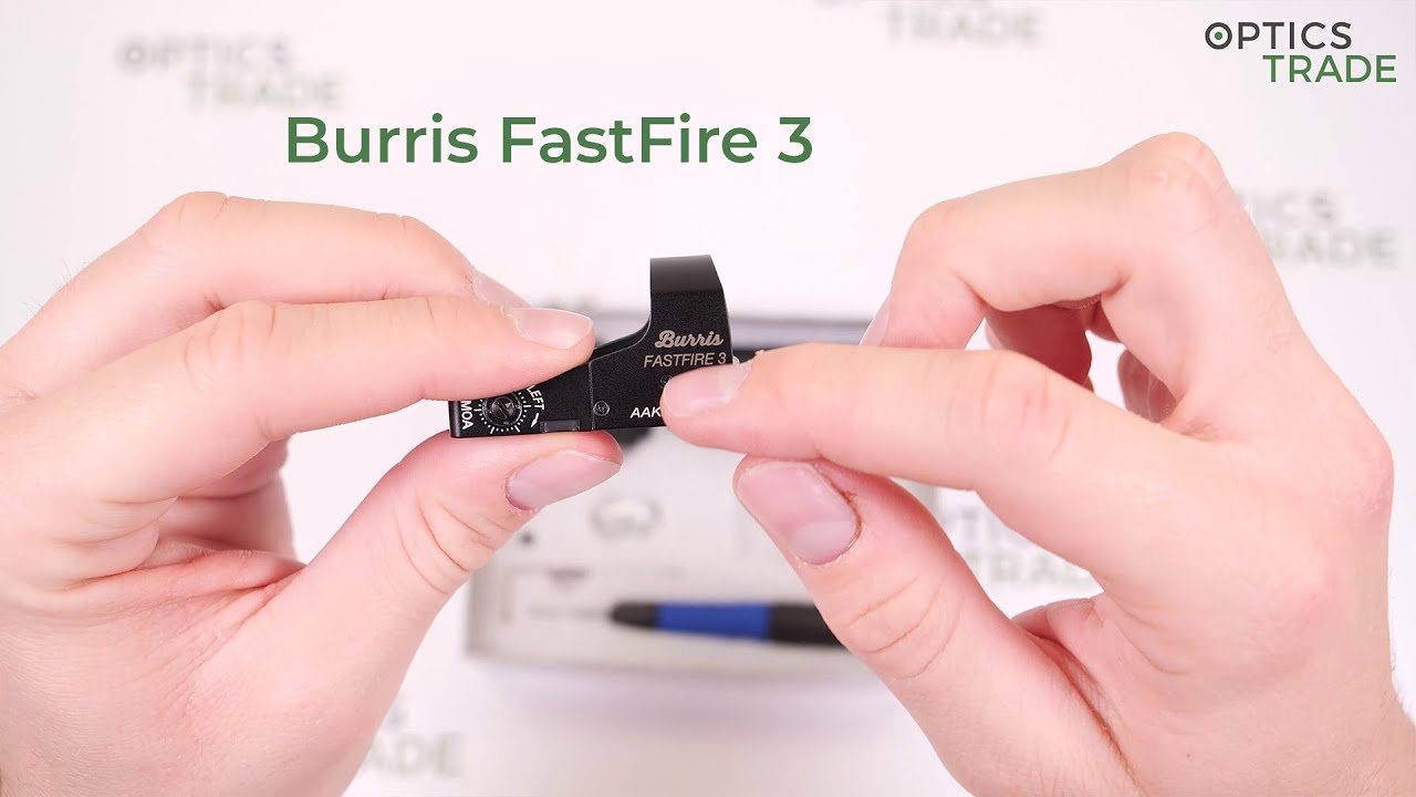 Обзор Burris FastFire 3 | Обзоры Optics Trade
