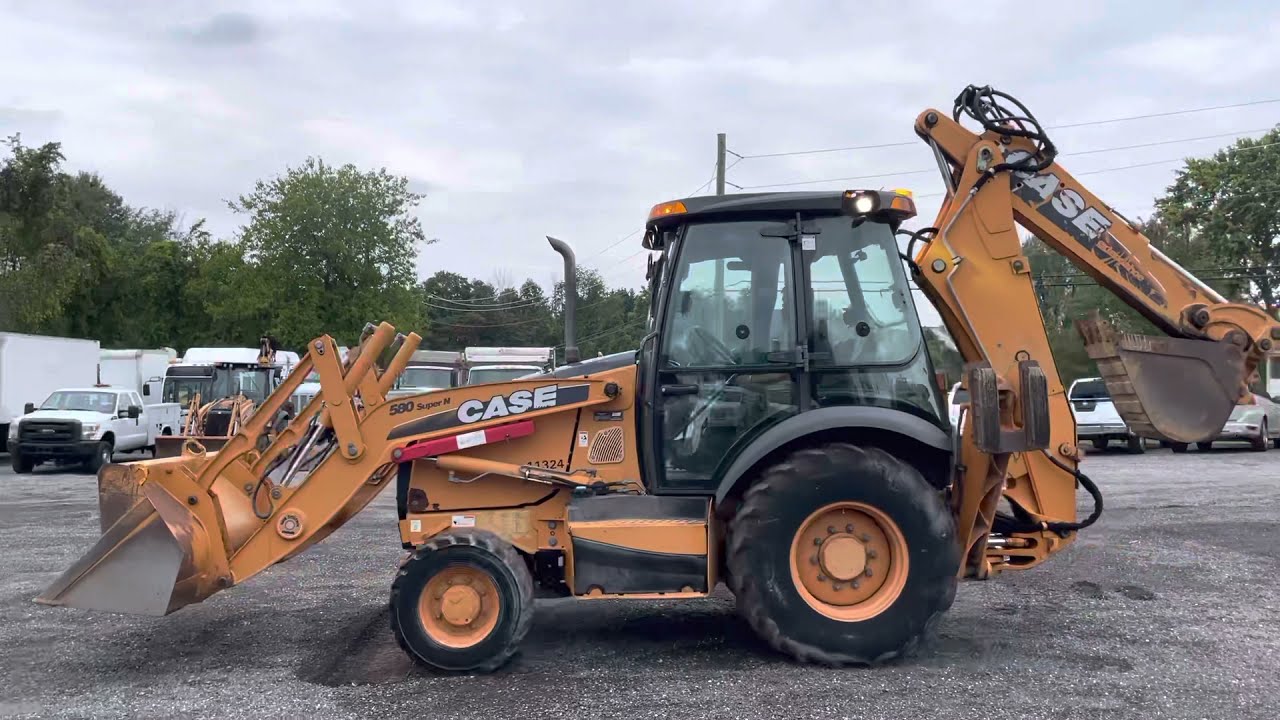 Lewis Motor Company - 2011 Case 580 Super N Backhoe Extendahoe Tractor Diesel for sale on eBay!