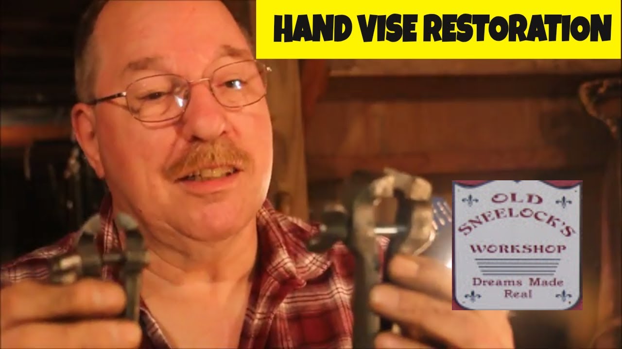 HAND VISE RESTORATION ~ FREEING UP A LITTLE HELP     ER