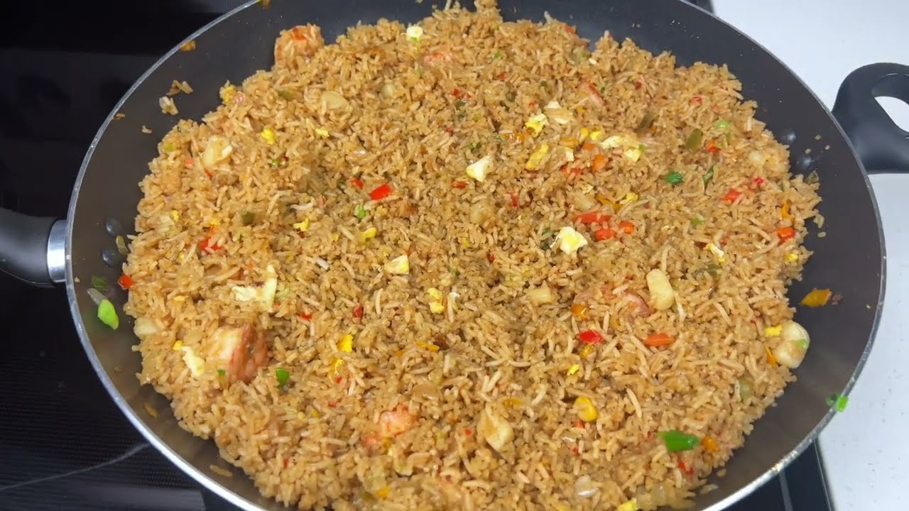 Riz Basmati aux Légumes et aux Crevettes || Fried Rice