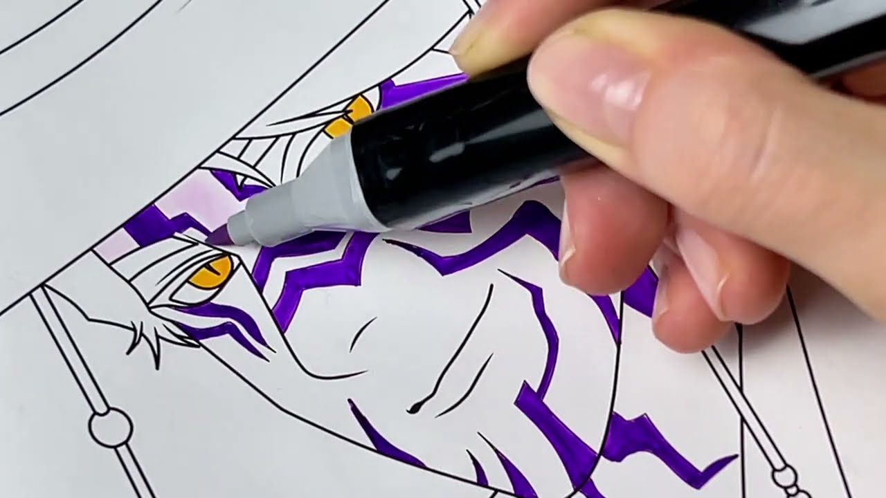 KPop Demon Hunters Coloring Pages - How to Color Jinu