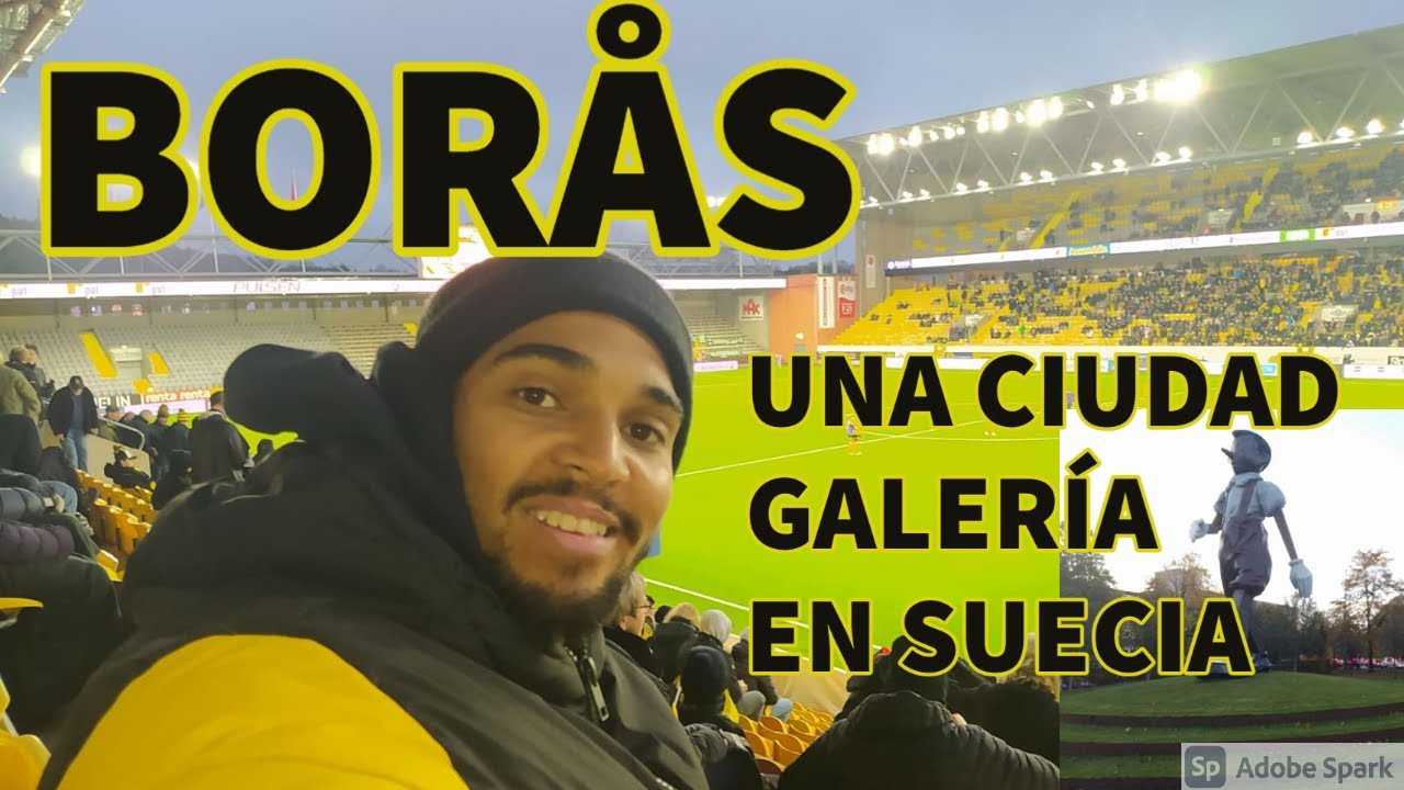 BORÅS : UNA CIUDAD GALERÍA EN SUECIA #borås #suecia #futbol #arte #elfsborg #moda