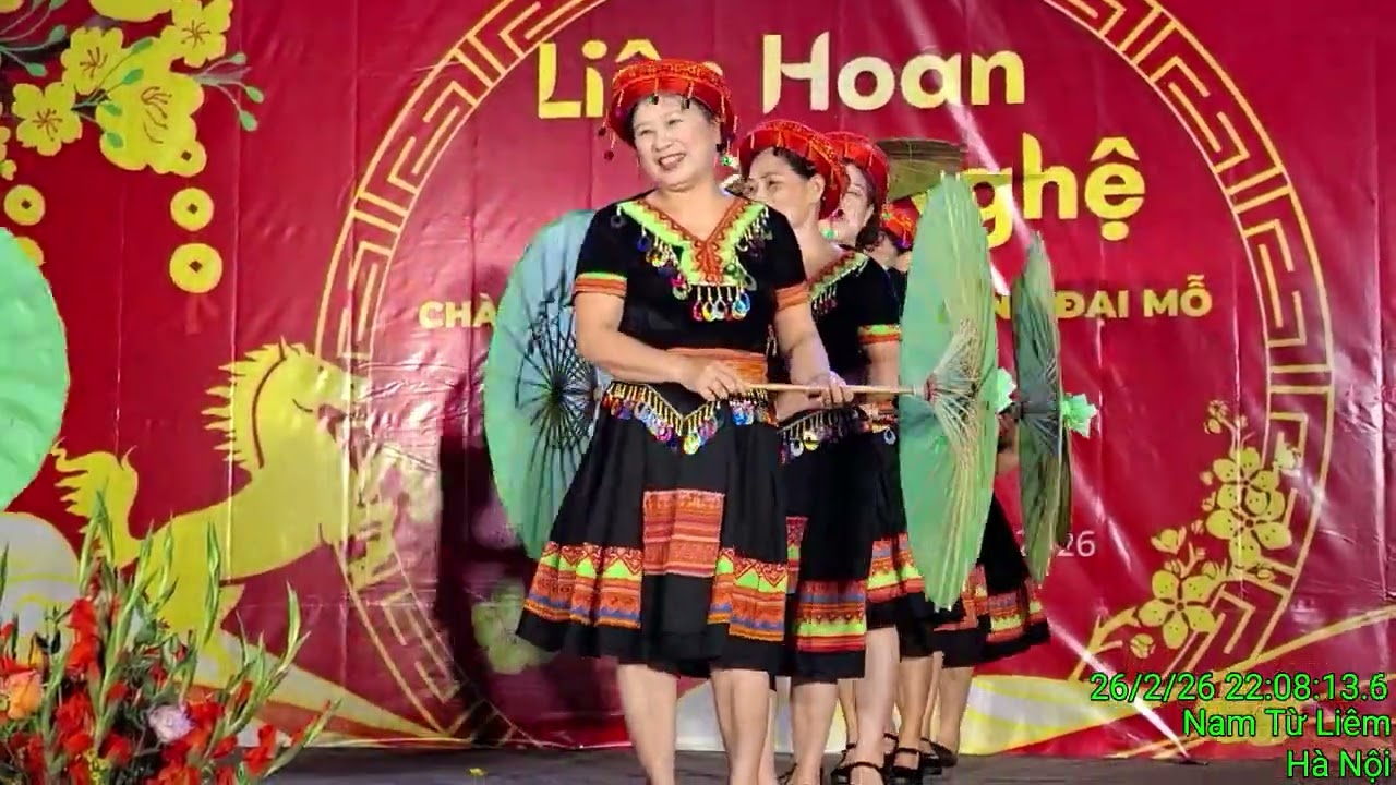 28 tháng 2, 2026 Ca múa nhạc Chào mừng lễ hội truyền thống đình làng Đại mỗ .TDP NGANG. 