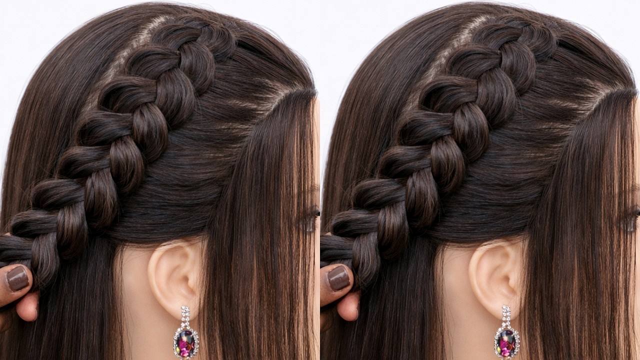 Latest Beautiful Hairstyle - Hair Design | Wedding Hairstyle | Hairstyle For Wedding