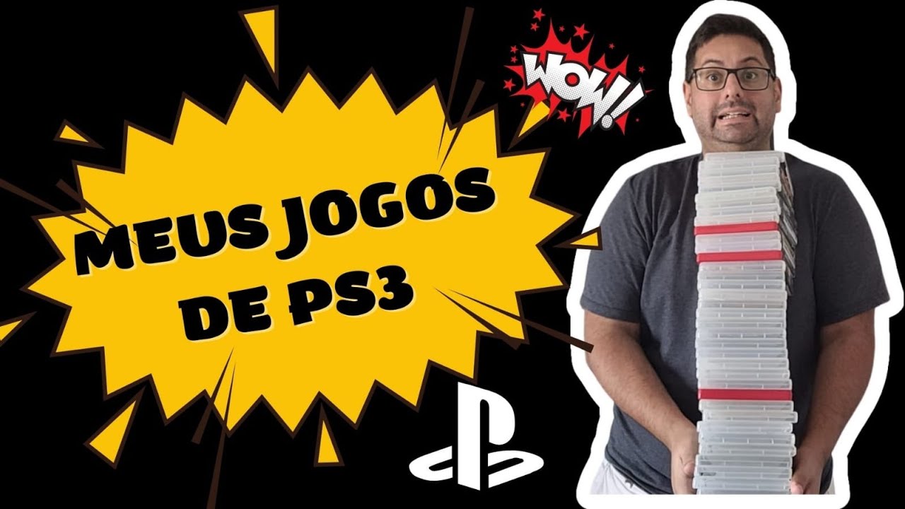 Minha COLEÇÃO de PS3 em 2022