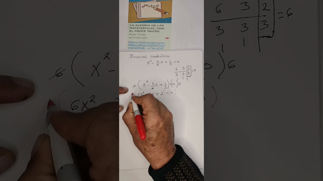 ECUACIÓN CUADRÁTICA 