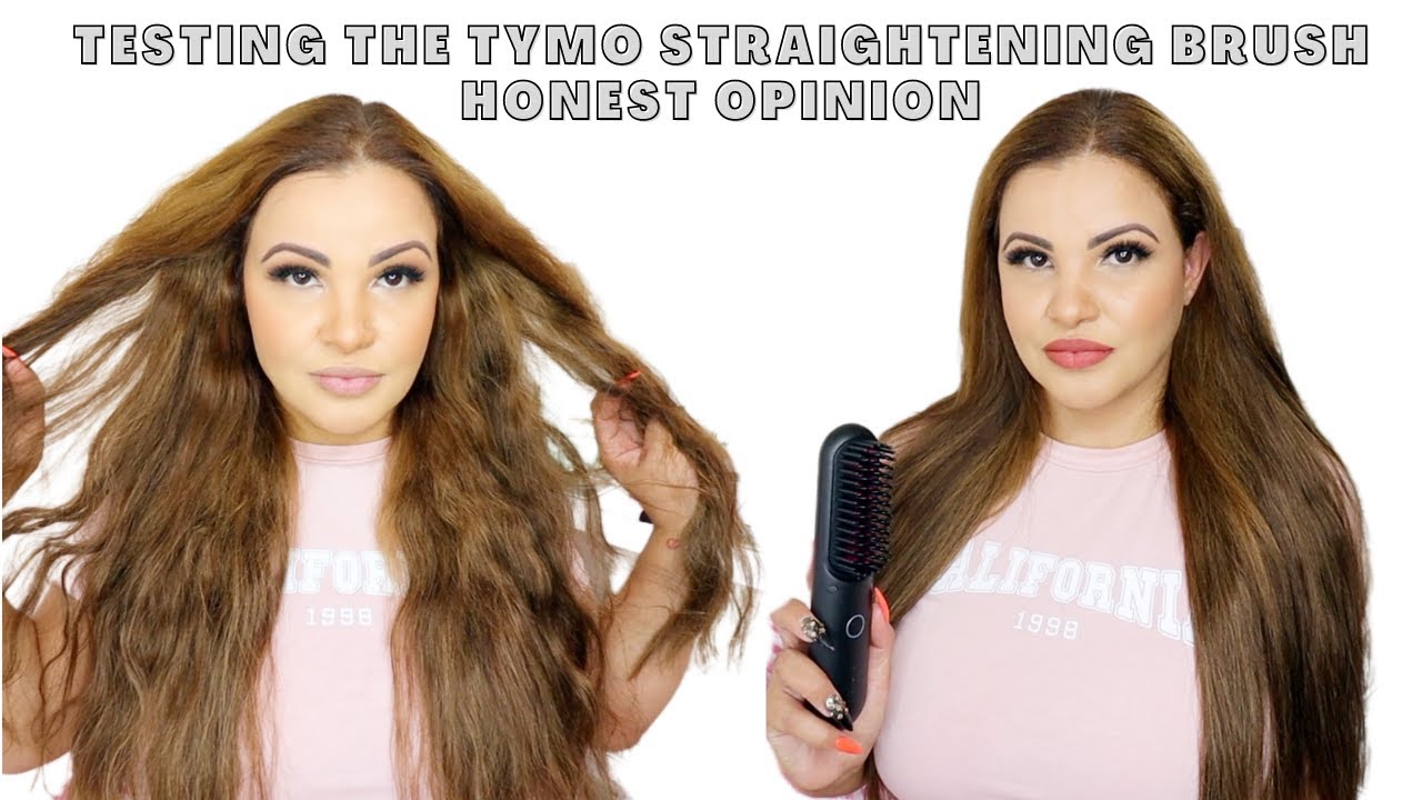TESTING THE TYMO STRAIGHTENING BRUSH  HONEST OPINION