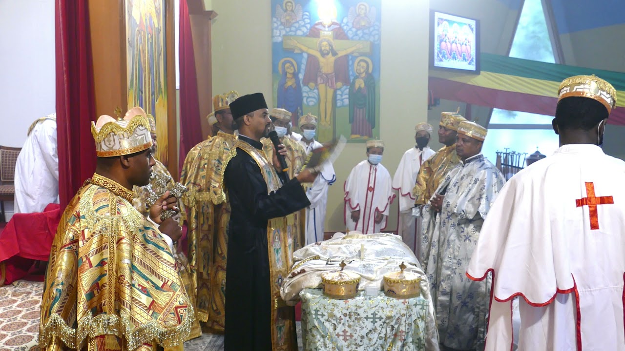 Ordination of 2 Deacons and 2 Priests at St TekleHaimanot Church, on August 29, 2021