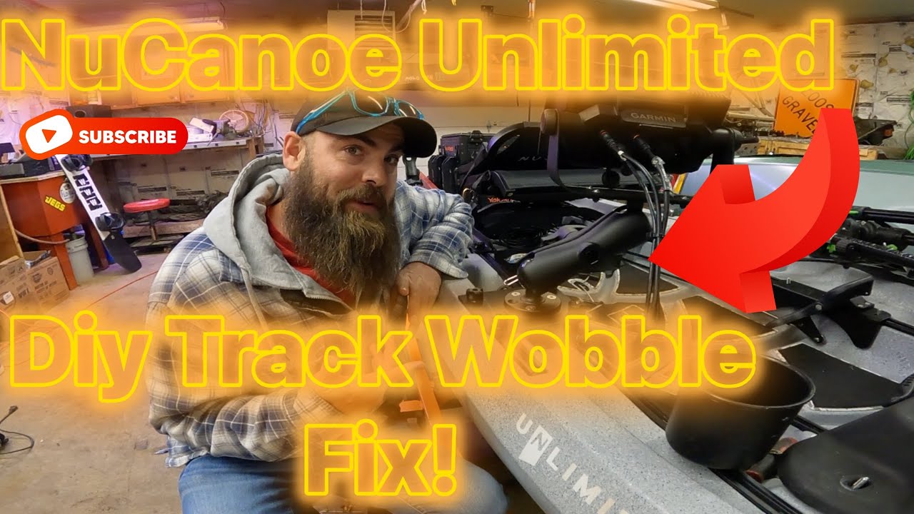 Самодельное усиленное крепление для траковой пластины NuCanoe Unlimited для устранения шатания гу...