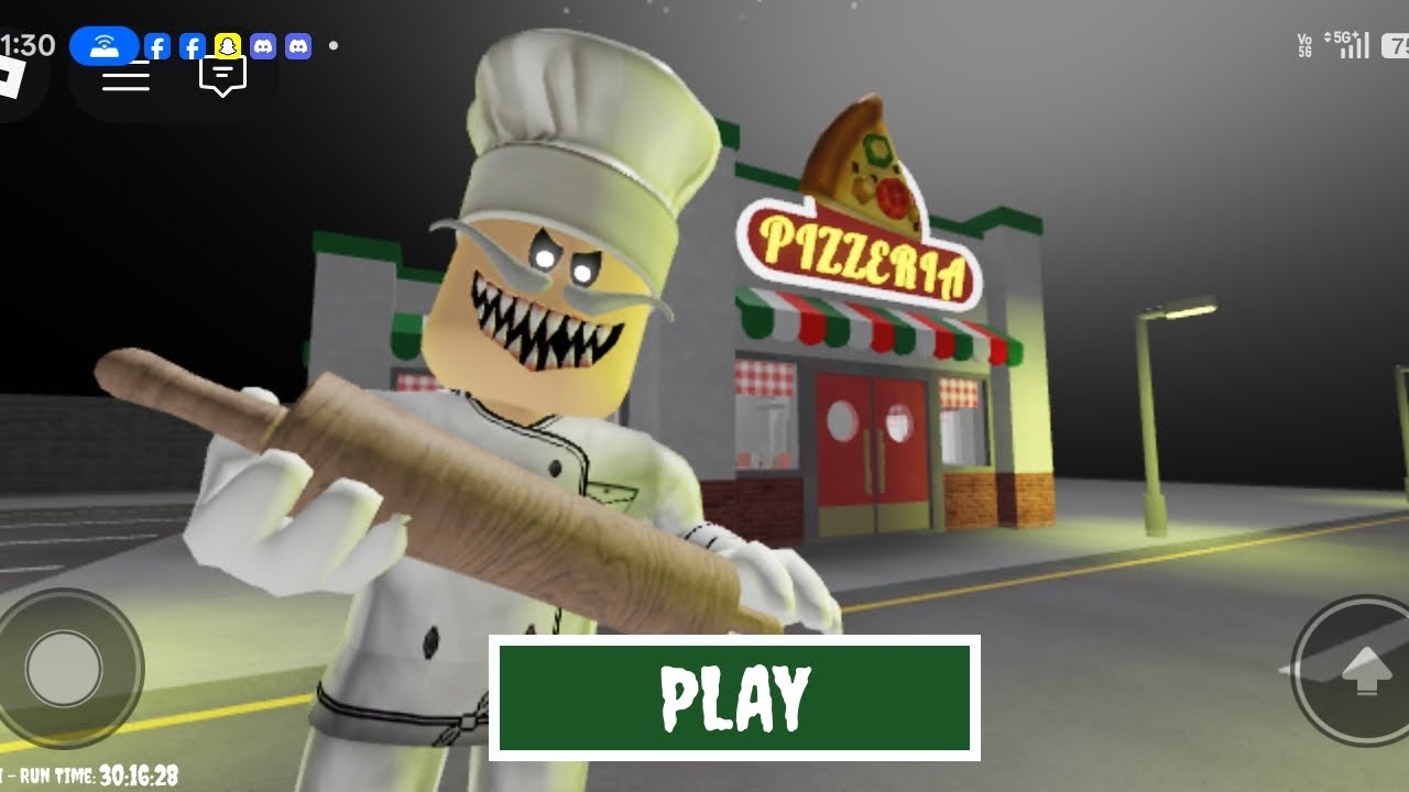 Roblox in pezz horror gamein ESCAP 