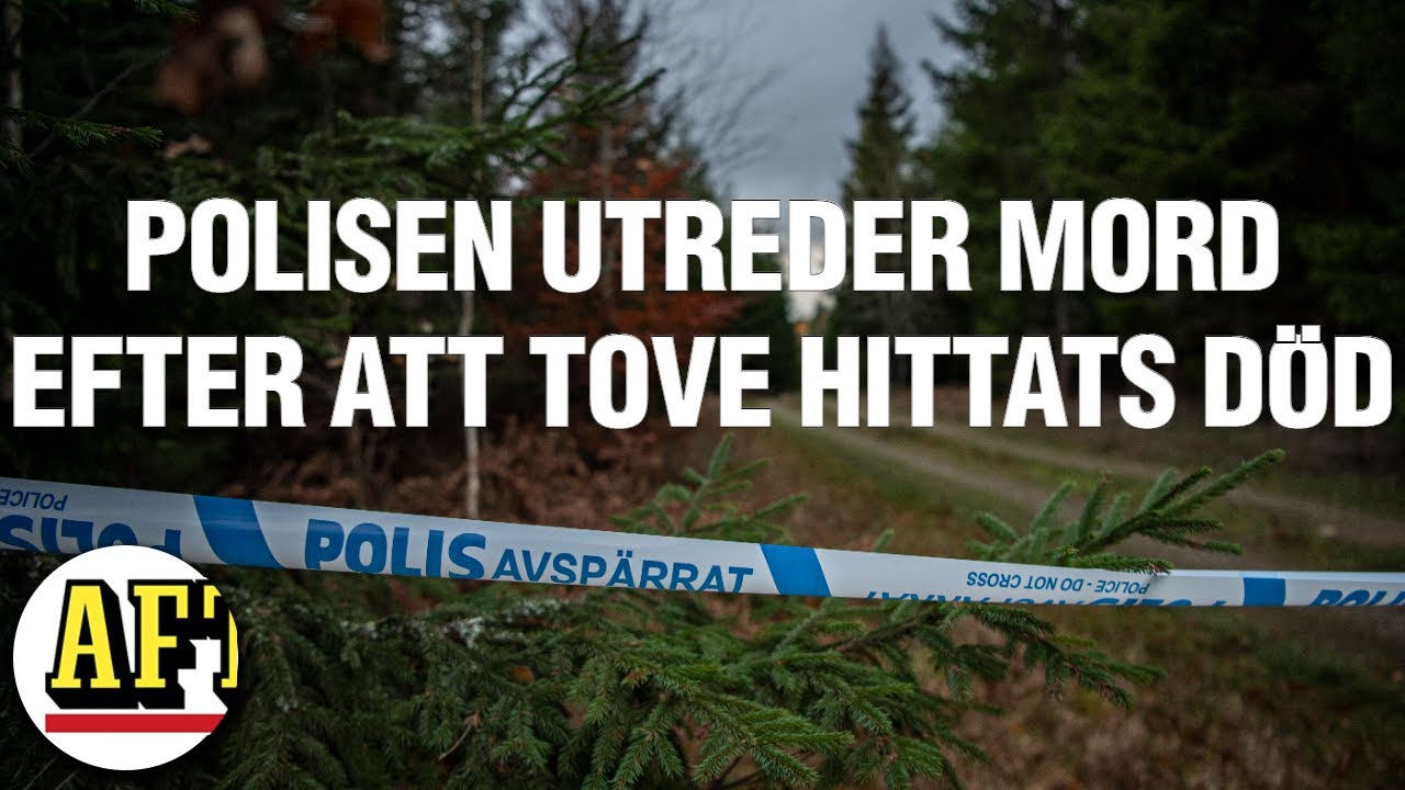 Polisen utreder mord efter Tove hittats död i Vetlanda – Aftonbladet på plats