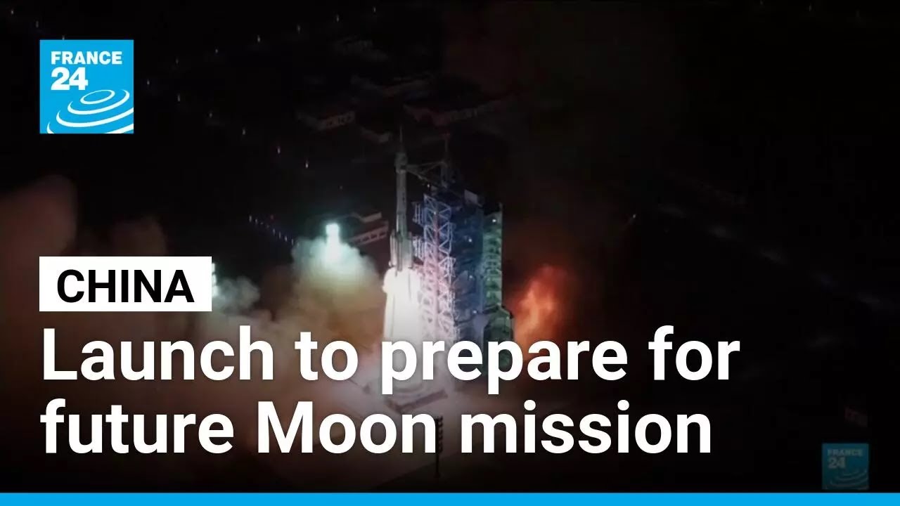 China prepares for future Moon mission with new crew launch &bull; FRANCE 24 English