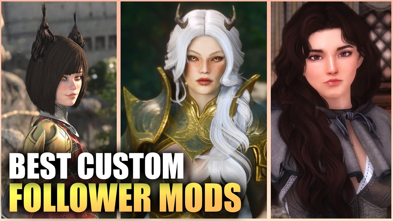 The 6 BEST Custom Voiced Follower Mods you NEED for Skyrim 101%