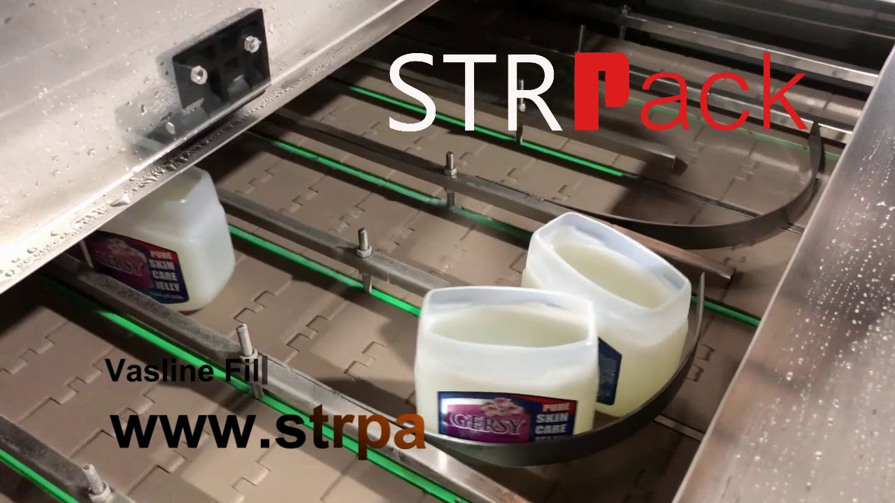 New Vaseline Bottle filling And Freezing Production Line