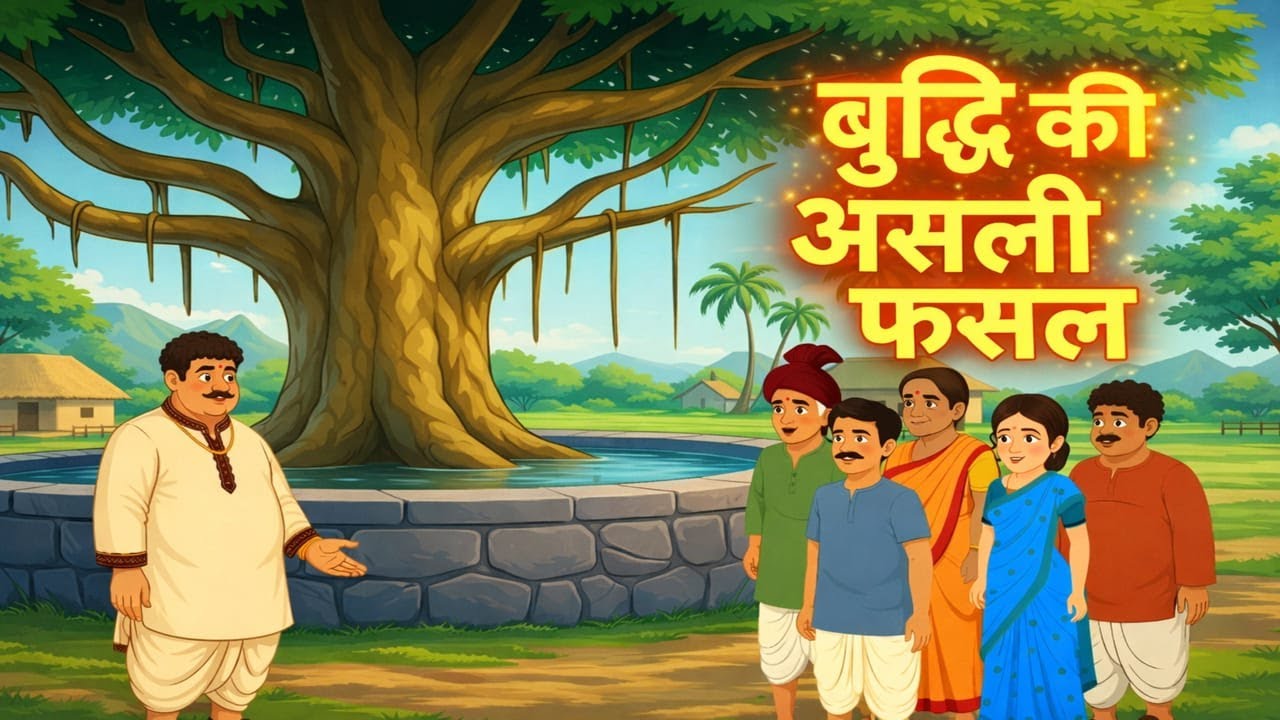 बुद्धि की असली फसल 🌾 | Hindi Moral Story | Hindi Kahani