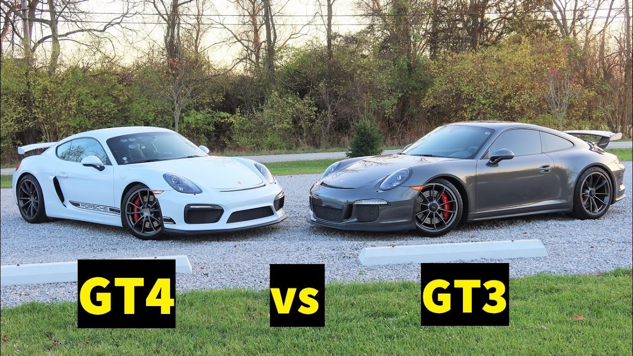 Вот чем на самом деле отличаются Porsche GT3 и GT4 — 991 против 981