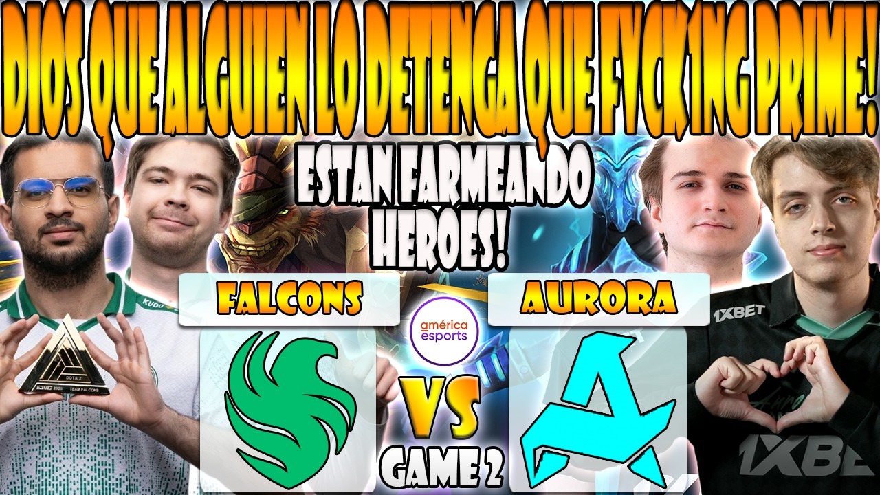 FALCONS vs AURORA BO3[GAME 2] ATF, MALR1NE, SKITER VS NIGHTFALL, LORENOF, MIRA-DREAMLEAGUE SEASON 28