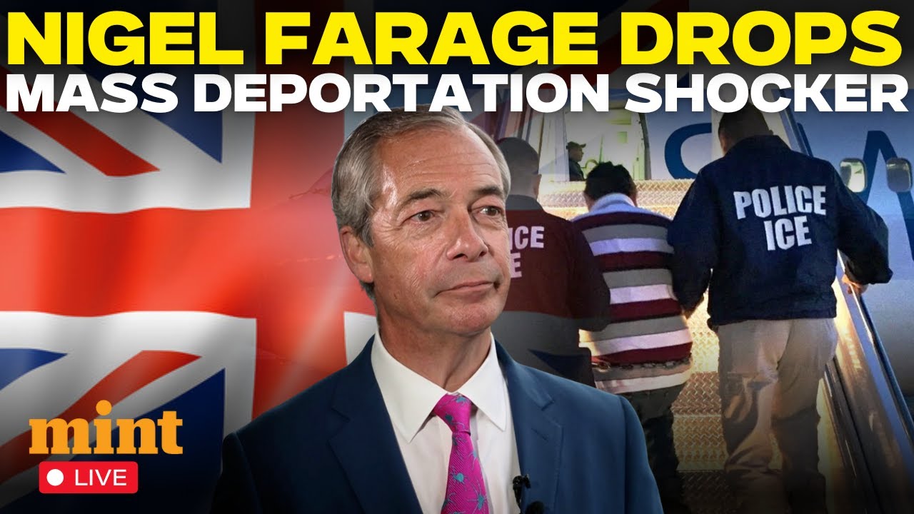 Live | 'No place for asylum seekers': Nigel Farage stuns Britain with shocking deportation plan