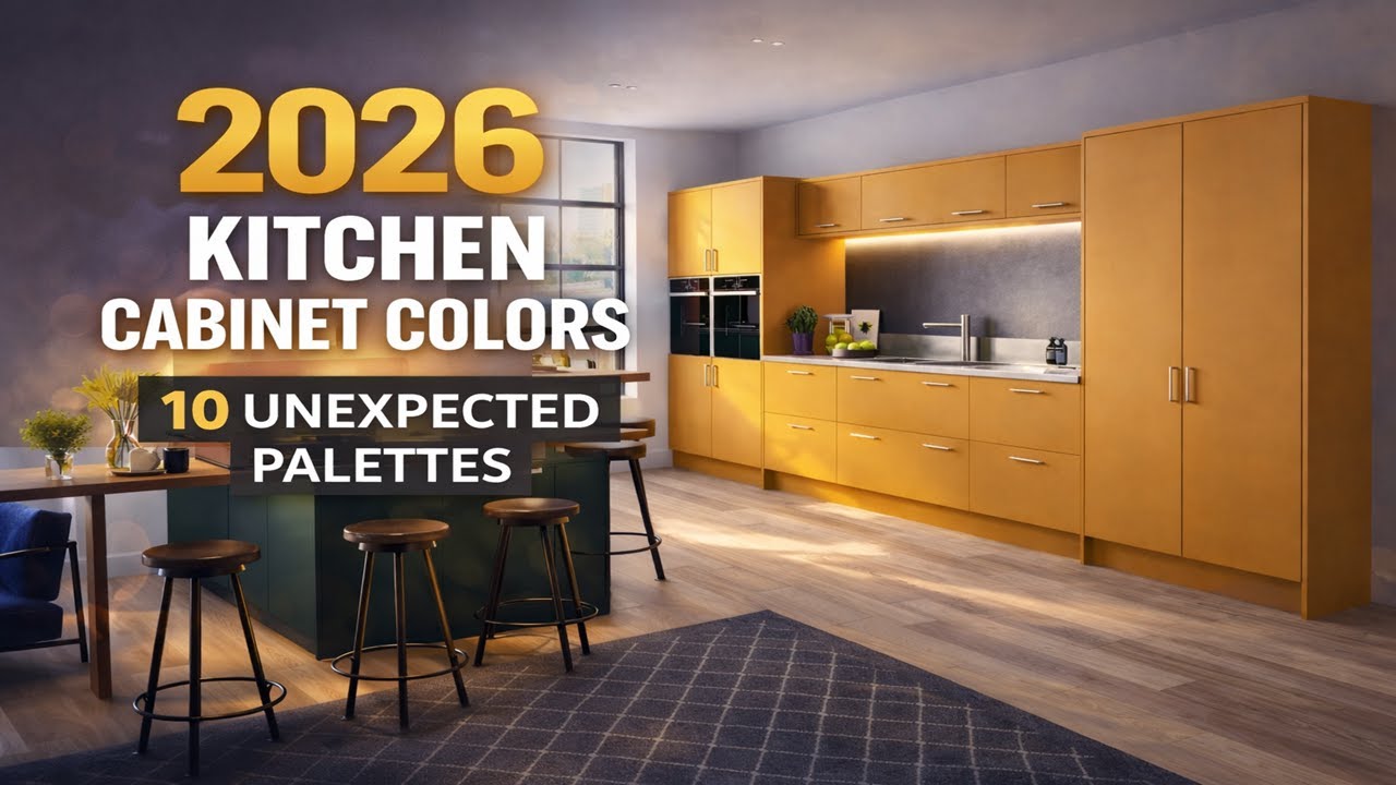 10 Unexpected Kitchen Cabinet Colors Set to Boom in 2026